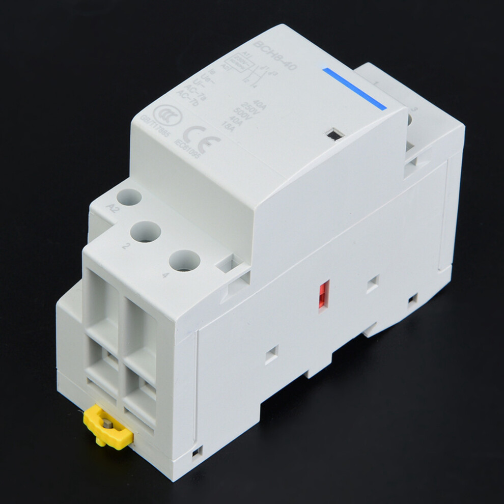 DIN Rail 40A 2P Low Power Contactor