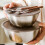 Stackable Stainless Steel Serving Bowls With Transparent-Gold 5