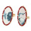 Fashion Forward Übergroßer Ring mit geätztem-Abschnitt 2 2