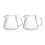 2PCS Glass Coffee Tea Server Pot Hand Pour Coffee Server-300ml 1