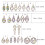 Double Sided Earrings Decoration With Stylish-raindrop 4