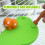 Bird Coconut Tree Perch with Chew Ball For Parrots-Yellow 5