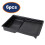 6pcs 10 inches Plastic Black Paint Tray Pad Rollers Section Reusable Heavy Duty 1
