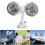 Compact Space Saving Desk Fan With 2 Adjustable Heads Bedroom 2