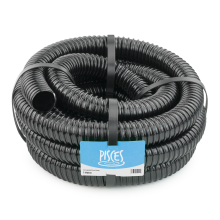 Pisces (50mm (2 inch), 1m) Black Flexi Pond Hose 12/20/25/32/38/40/50 mm