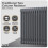 Dellonda Baridi Horizontal Traditional 2 Column Radiator 9