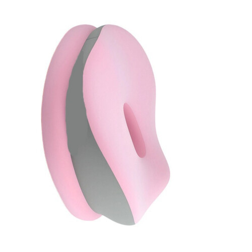 Bürostuhlpolster mit ergonomischem Design,-Hellgrau-Rosa