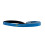 Fascia elastica per esercizi, blu/nera, resistenza regolabile 7