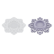 Silikon-Sonnenblumen-Tablettform für Epoxidharz-Gießhandwerk.