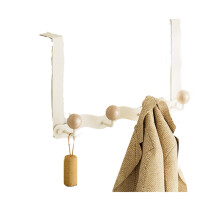 Metal Over Door Hook Systems Securely Holds Jackets Purses-4