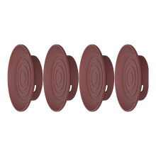 Multipurpose Silicone Drink Cover And Appetizer Plate Set Of 4