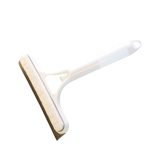 Window Cleaning Sponge Silicones Blade Household Bathroom-White