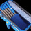 Premium Window Scrubber And Squeegee Set Has 3 Gallon Holder For 2