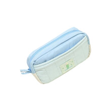 Compacte reisvriendelijke canvas penorganizers met-Blauw