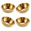 Unique And Space Saving Stackable Condiment Dish-Large gold 1