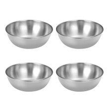 Assiette à tremper en acier inoxydable,-Petite couleur originale