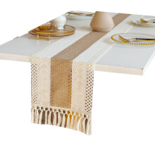 Christmas Holiday Table Runner Multiple Design-30*160cm Brown