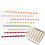 8Rolls 3mmX5m Decorative Tape Dot Striped Pattern Craft-Side by 1