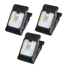 Weatherproof ABS Solar Clipping Lamp With Intelligent-C 3