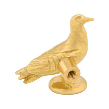 Retros Brasses Peace Doves Cabinet Knob Elegant-Primary Color