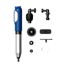 Strong Stainless Steel Toilet Pipe Cleaner With Active-Blue