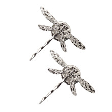 Fashionable Odonate Shaped Pin Brooch Multipurpose Alloy-2
