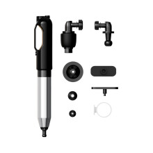 Contemporary Toilet Unblocker Featuring Clear Pressure-Black
