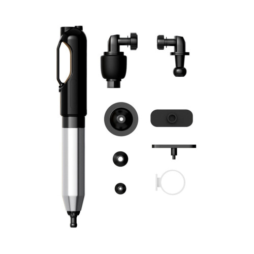 Fast Push Button Drain Opener With Secure ABS Grip For-Black