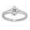 Star Accent Diamonds Rings Suitable For Various Finger-7 silver 1
