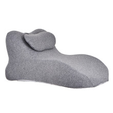 Soothing Slanted Pillow For Reducing Arm Pressure-Light Grey
