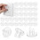 200Pcs Clear Socket Protector Plastic Plugs Replacement Safety 1