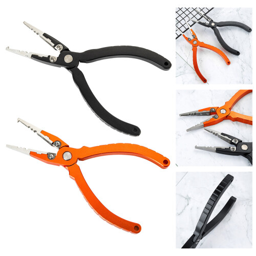 Multifunctional Anglers Tool Combining Leads Crimping And-Black 2