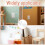 200Pcs Clear Socket Protector Safety Outlet Plug Covers 3