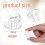 200Pcs Clear Socket Protector Safety Outlet Plug Covers 4