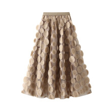 (One Size, Khaki) Jupe en tulle et streetwear.