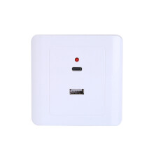 Usb Wall Outlets Typec Usb Wall Charger Outlet 18w 220v Usb Outlets Receptacle
