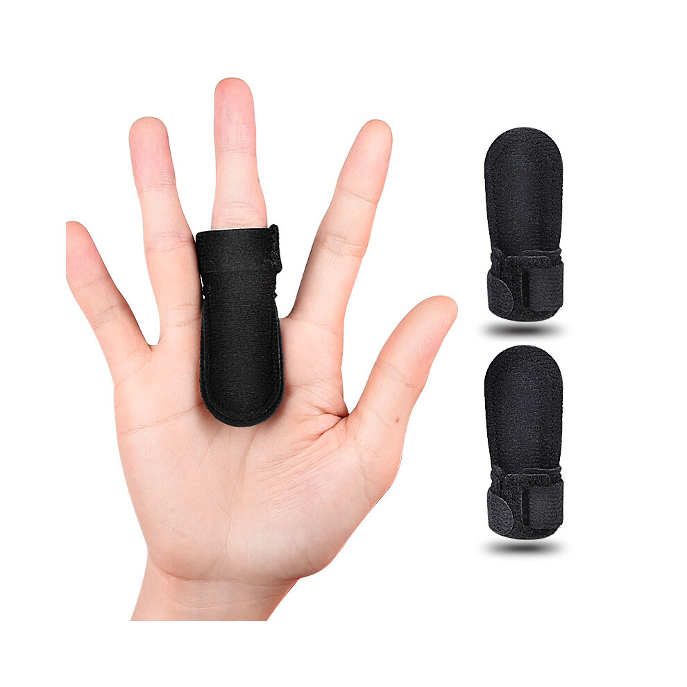 3 Pack Trigger Finger Splint-Support Brace For Middle, Ring, Index, Thumb And Pinky-Straightening Curved Bent Locked And Stenosing Tenosyno