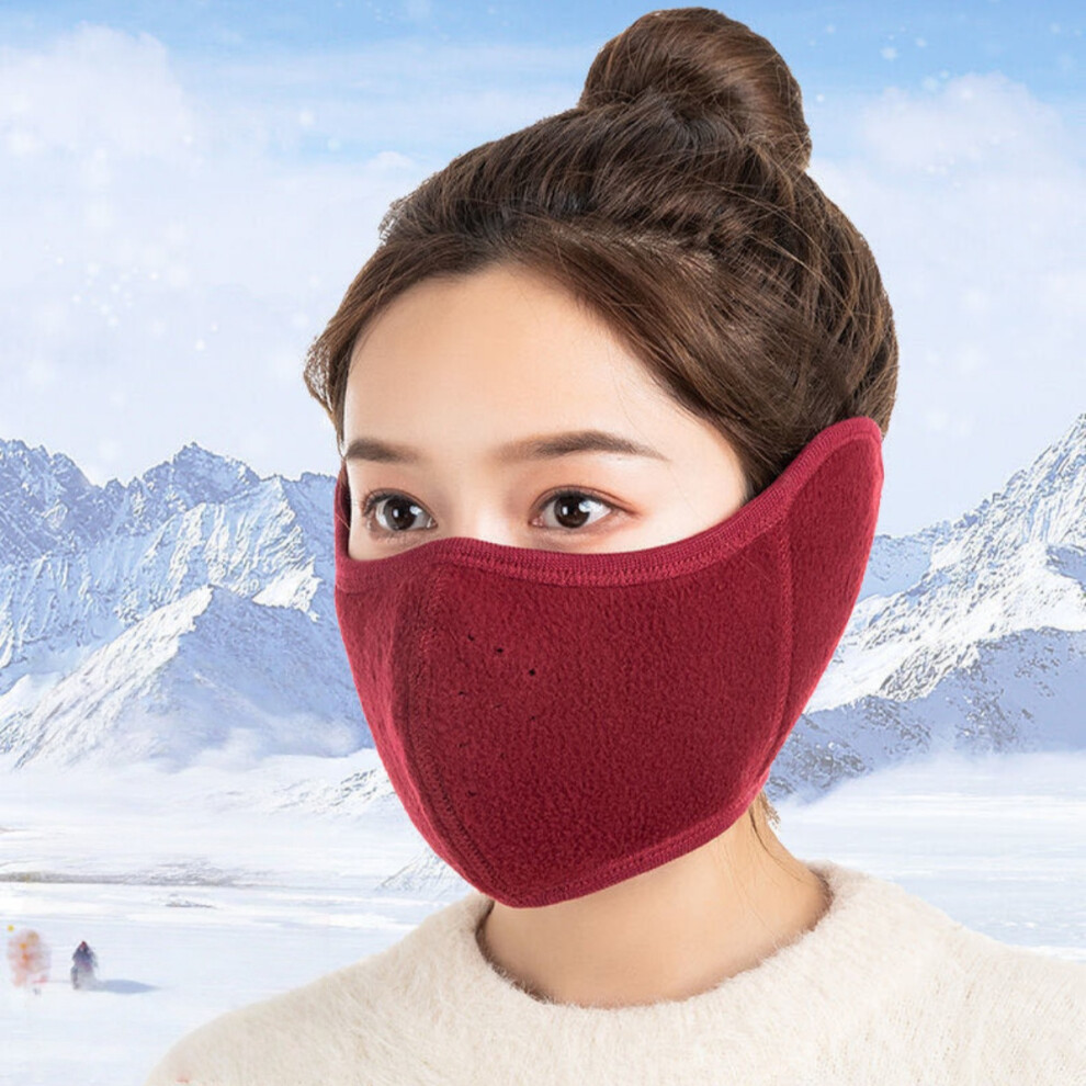 Winter Warm Windproof Mouth Face Mask Cycling Motorcycle Ear Protect Men Women