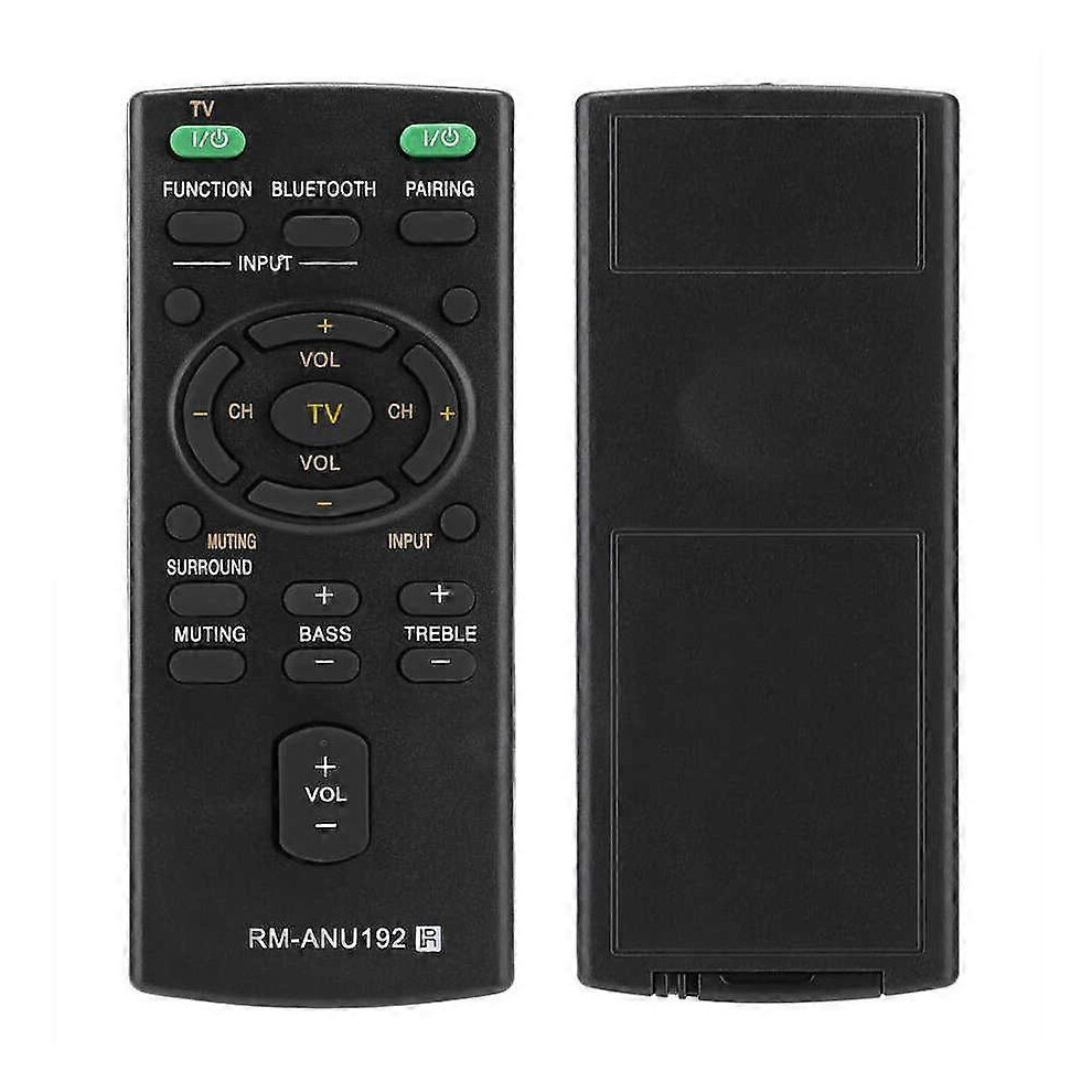 433Mhz Rm-Anu192 Replacement Remote Control Compatible With Sony Sound Bar 9488771725819