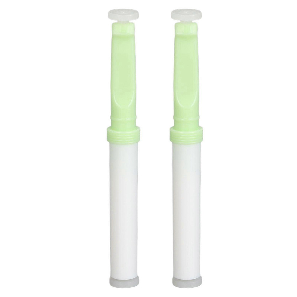 2pcs Smoke Cessation Device Concentration Stress Relief Anxiety Reduction Quitting Smoke Support Inhaler