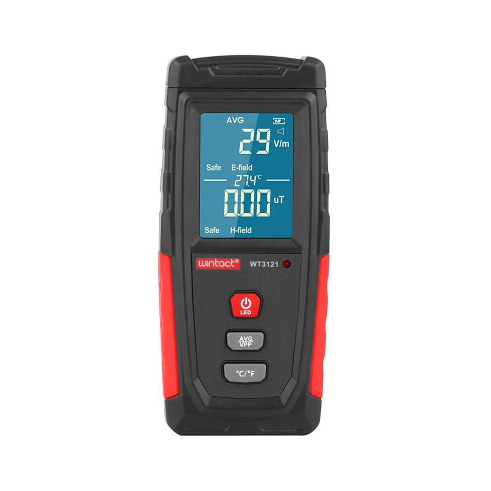 Electromagnetic And Magnetic Radiation Detector Lcd Emf Tester Meter Phone Computer Electromagnetic Radiation Detector 9488771729237