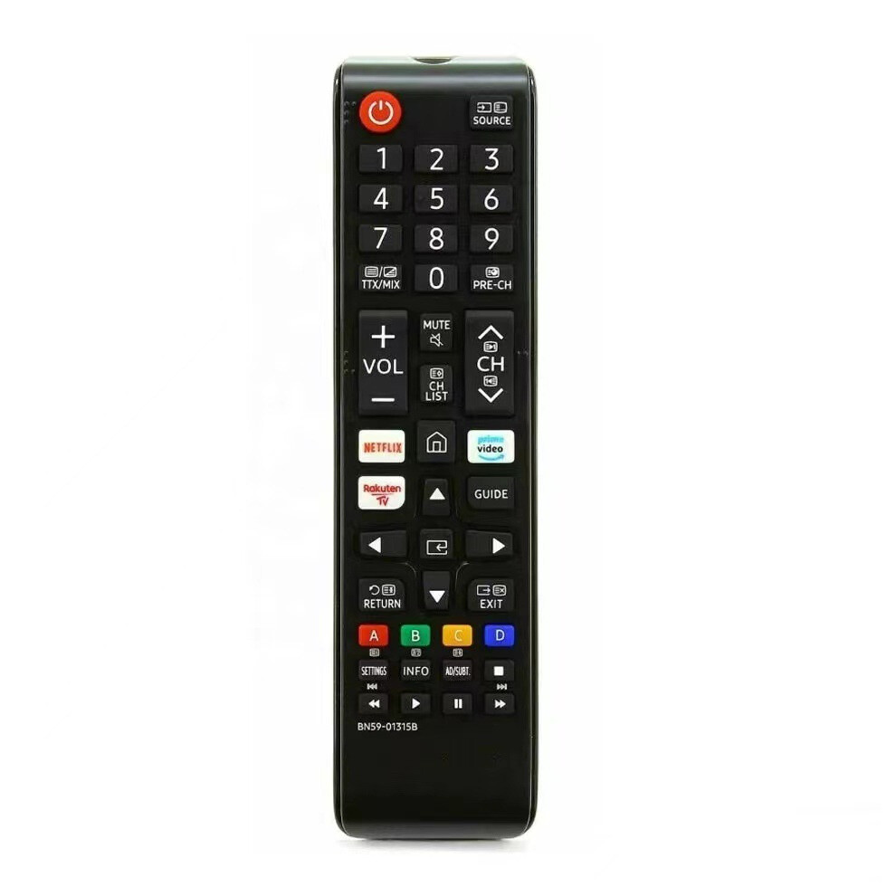 Compatible With Bn59-01315B Remote Control For Samsung Netflix Lcd Tv Ue75ru7179 9488771729534