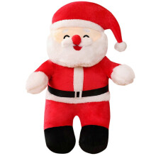 25 cm große, weiche Weihnachtsmann-Plüschpuppe, Kuscheltier, weiches Tier-Cartoon-Kissen, schönes Geschenk für Kindergeburtstage, Zuhaus