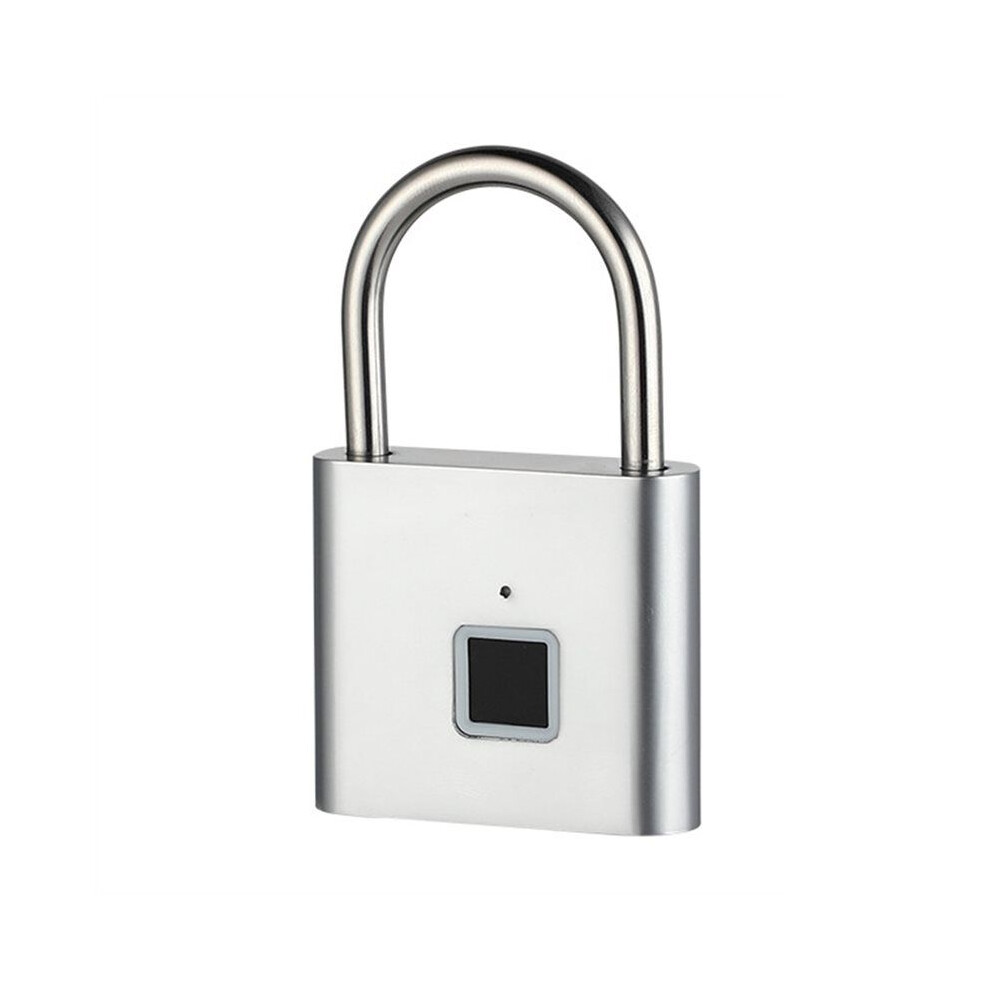 Keyless Fingerprint Padlock Usb Charging Fingerprint Lock Waterproof Door Lock 0.2Sec Unlock Security Padlock B 6033009931130