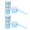 2Sets Dental Messlöffel Messbecher Set Blau 1