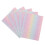 5Stk Gradient Glitzer Bügelmatte Stoff PU Für DIY Basteln 1