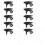 10 PCS Trigger Sprayer with 2 Spraying Patterns Spray Bottle Replacement Head 3