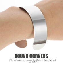 8pcs Wrist Corsage Cuffs, Bracelet Blanks for Jewelry Making DIY Custom Bracelets Handmade Bracelets