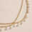 Adjustable Waist Belt Chain Featuring Double Strands Of-silver 7