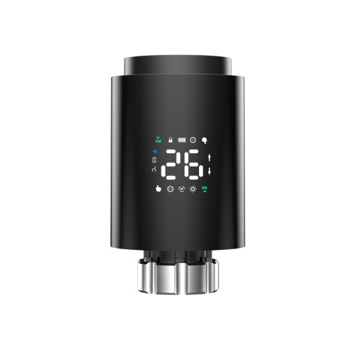 Black Friday Tuya ZigBee Smart Radiator Actuator TRV Programmable Thermostatic Radiator Valve App Remote Tempera